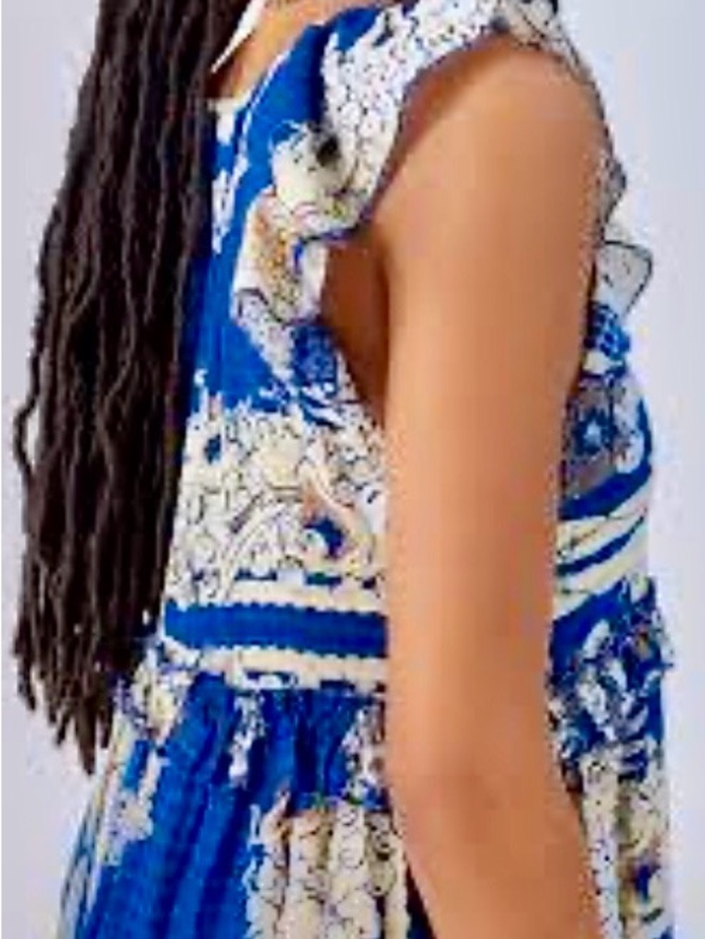 Urban Outfitters UO Magnolia Ruffle Maxi Dress Size 4 - Picture 3 of 11